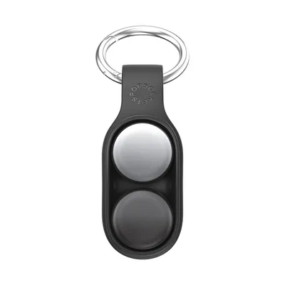 Zdjęcie produktu dla PopSockets PopPuck Starter Pack Black Flip, Gniotek fidget pop, Metal, Szary, Czarny