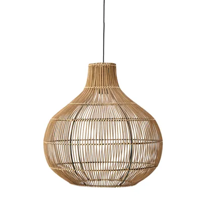Produktbild von Light & Living - Hängeleuchte Pacino - Braun - Ø50cm Hängelampe - Esstischlampe - Wohnzimmerlampe - Schlafzimmerlampe - Wohnzimmer