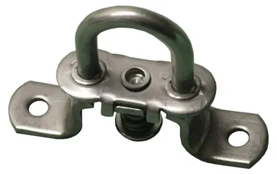 Produktbild von 50 Stück - Drehverschluss für Ovalösen - niro - 42x22mm - Nirosta