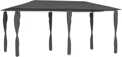 Image de Belvédère avec revêtement de poteaux 2,98x5,3x2,59 m 160 g/m²