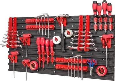Obrázok produktu pre Organizačné boxy s držiakmi na náradie pre dielňu a garáž