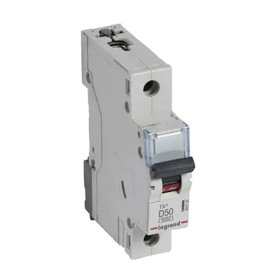 Imagen del producto de Legrand TX3, interruptor automático en miniatura, tipo D, grado de protección IP20, 240 - 415 V
