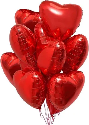 Produktbild von Herzballons Folienballons Set Valentinstag 5er