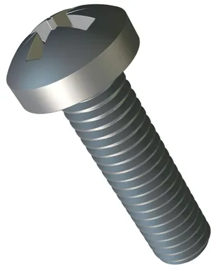Productafbeelding van M5 x 40 mm Linskopschroeven met Kruiskop Verzinkt 10 Stuks