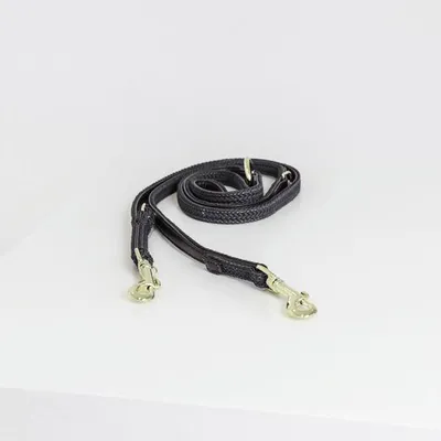 Produktbild von Kentucky Dogwear Hundeleine aus geflochtenem Nylon 200 cm Size L Grau