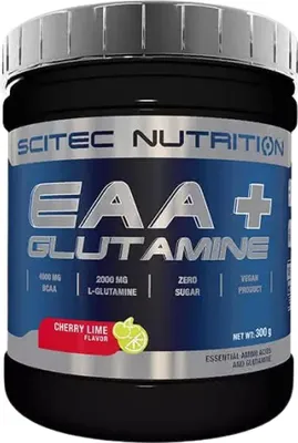 Produktbild von Scitec Nutrition EAA + Glutamine 300g Pulver Dose Kirsche-Limette