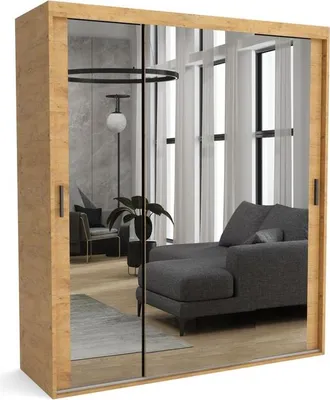 Zdjęcie produktu dla FURNLUX Mata do szafy A beżowa 190 cm / Kolor główny: beżowy / Wymiary: 190 x 60 x 205 cm