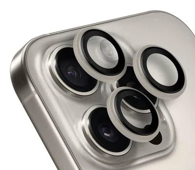 Immagine prodotto di PACCHETTO:ME Lens Protector per Apple iPhone 16 Pro/16 Pro Max Titanio Naturale