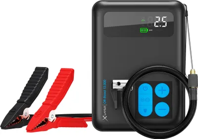 Produktbild von Xlayer Notstarthilfe-Powerbank Off-Road 12.000 mAh mit Kompressor