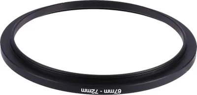 Zdjęcie produktu dla adapter pierścienia filtra z 67 mm na 72 mm do lustrzanek cyfrowych/kamer z obiektywem 67-72 mm Akcesorium fotograficzne