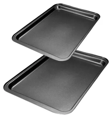 Immagine prodotto di Set di teglie da forno rettangolari con rivestimento antiaderente
