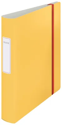Image de Leitz 1039-00-19 1039 Classeur de qualité Active Cosy - A4, étroit, PP, jaune mat