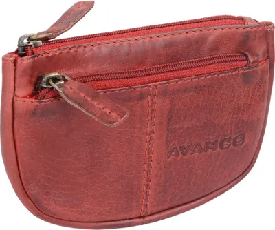 Produktbild von Leder Schlüsseltasche Schlüsselmäppchen, cherry