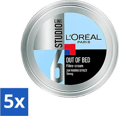 Immagine prodotto di L'Oréal Studio Line Special FX Out of Bed Fibre Cream 150 ml - Confezione risparmio - 5 pezzi