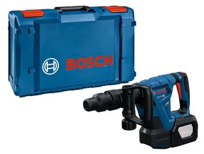 Immagine prodotto di Martello demolitore a batteria BOSCH PROFESSIONAL - GSH 18V-5 - SDS max - 8,5 J