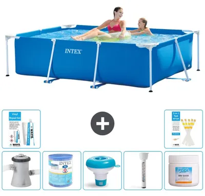 Produktbild von Rechteckiger Frame Pool - 220x150x60 cm - 8-teilig S22343
