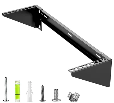 Productafbeelding van 3U 19 Inch Wandrack Beugel, Verticale en Onder Bureau Montage
