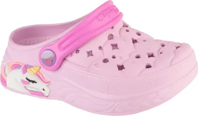 Produktbild von Skechers Unicorn Dreamer 308400N-LTPK, Badelatschen, für Mädchen, Rosa