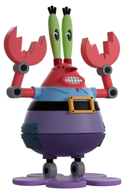 Obrázok produktu pre SpongeBob Schwammkopf Vinyl Figur Robot Mr. Krabs 13 cm