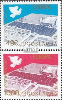 Produktbild von Briefmarken Jugoslawien 1977 Mi 1699-1700 (kompl.Ausg.) postfrisch Konferenz in Europa