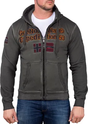 Produktbild von GEON Herren Sweatjacke Gimdo Kaki S