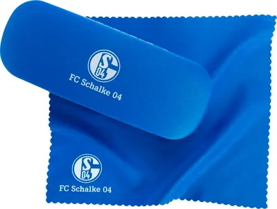 Produktbild von FC Schalke 04 Brillenetui inkl. Putztuch
