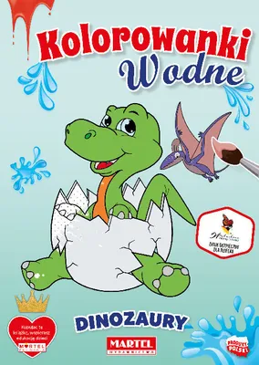 Produktbild von Kolorowanka wodna Dinozaury