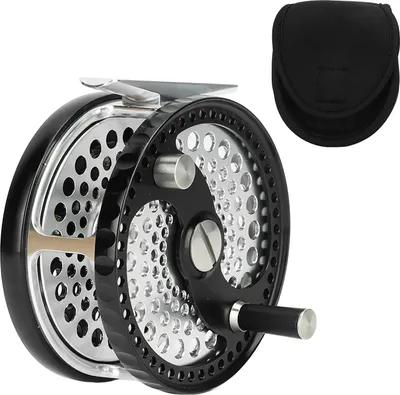 Produktbild von Fly Fishing Rolle Aluminiumlegierung 5/7 mit Aufbewahrungsbeutel für Süßwasser und Salzwasser