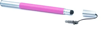 Produktbild von Touchpen Stylus aus Aluminium in Pink für Tablet Smartphone Laptop Surface