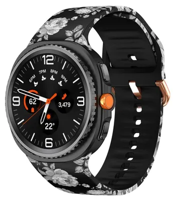 Immagine prodotto di Bracciale in silicone con motivo stampato per Samsung Galaxy Watch 8 / 8 Classic