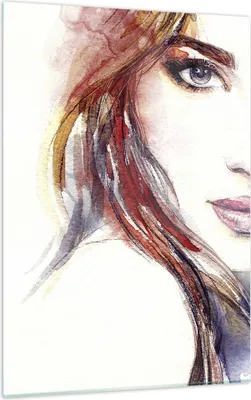 Produktbild von Bilder auf glas - Einteilig - Dame perfekt Kleid Eleganz - 50x70cm - Glasbilder - Wandbilder - Bilder - zum Aufhängen bereit - Wanddekoration aus Glas - Glas Bilder - Wandbild auf Glas - GPA50x70-3135
