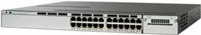 Produktbild von Cisco Catalyst 3750X-24P-S, Managed, L2/L3, Gigabit Ethernet (10/100/1000), Power over Ethernet (PoE), Rack-Einbau, 1U