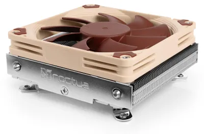 Produktbild von Noctua NH-L9i, Kühler, 9,2 cm, 300 RPM, 2500 RPM, 57,5 m³/h, Beige, Braun, Silber