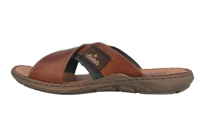 Obrázok produktu pre Rieker 22099-25 topánky pánske sandále mules clogs, veľkosť:47 EU, farba:Brown