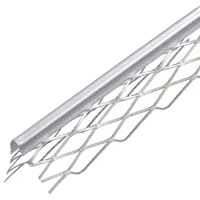 Produktbild von PROTEKTOR 1007 Kantenprofil für den Innenputz Putzstärke 10mm 260cm, 25 Stück Silber 10mm Putzstärke, Innenputz Trockenbau, korrosionsbeständig