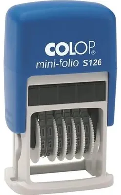 Obrázok produktu pre Číslovacia pečiatka "Colop S126"