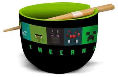 Produktbild von Geschenkset - Creatures (Schüssel für Ramen und Essstäbchen)