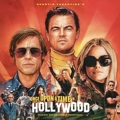 Obrázok produktu pre Quentin Tarantino's Once Upon A Time In Hollywood (180g) (Translucent Orange Vinyl) - Columbia - (Vinyl / Pop (Vinyl))