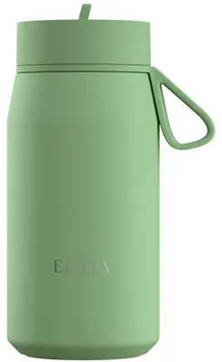 Produktbild von ESTIA Thermobecher Kaffeebecher 360 ml Becher grün aus Edelstahl mit dichtem Deckel