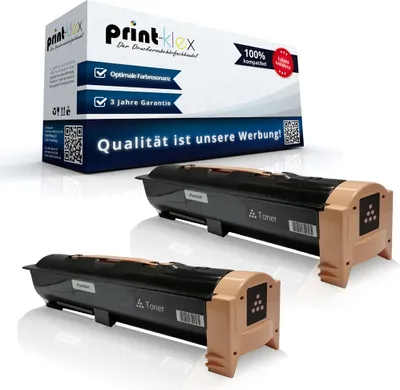 Produktbild von 2x Kompatible Tonerkartuschen für für Xerox WC5300Series WC5325 WC5330 WC5335 WorkCentre5300Series WorkCentre5325 006R01159 Doppelpack Black Schwarz - Office Print Serie