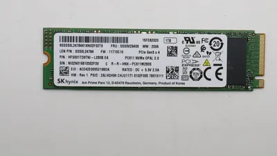 Produktbild von Lenovo SSD M.2 PCIe NVMe SSD 1TB, 5SS0V26406