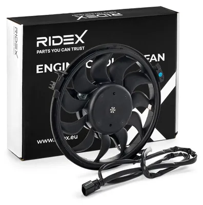 Produktbild von RIDEX 508R0007 Lüfter Motorkühlung Kühlerlüfter für VW PASSAT Variant (3B6) Wasserkühler Ø280mm