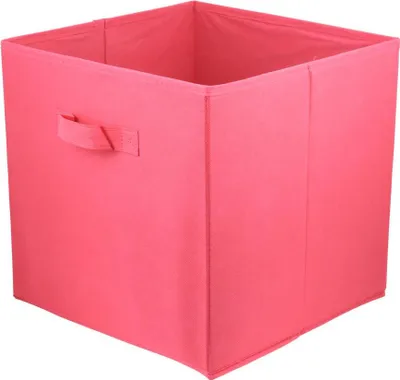Produktbild von Lavita Storage Box | faltbare Aufbewahrung Boxen 31 x 31 x 31 cm | Schubladen-Organizer Box| Ordnungssysteme für Kleidung | Kleideraufbewahrung & Organisation | dunkelpink | 1 stück