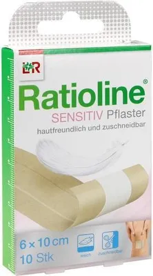 Produktbild von RATIOLINE sensitive Wundschnellverband 6 cmx1 m