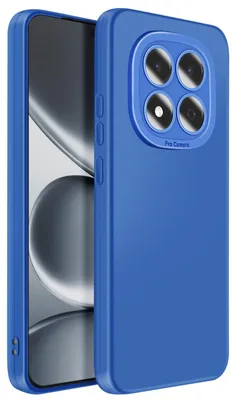 Produktbild von Avizar, Silikonhülle mit erhöhtem Kamerarand für Xiaomi Redmi Note 15 Pro 5G, Blau