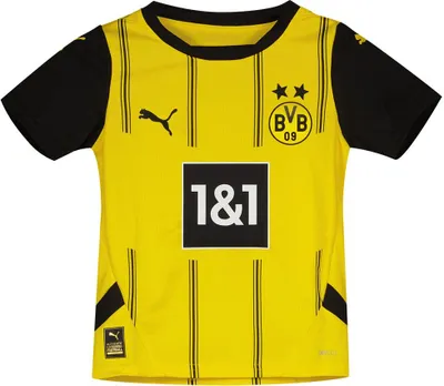 Produktbild von Puma Borussia Dortmund Heimtrikot 2024 2025 Sponsor Logo Kinder Gr 116