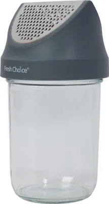 Produktbild von Fresh Choice Reibe inkl. Glas & Adapter – Frisch, fein & sicher direkt ins Glas