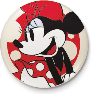Produktbild von Disney - Button Badge - Minnie Mouse