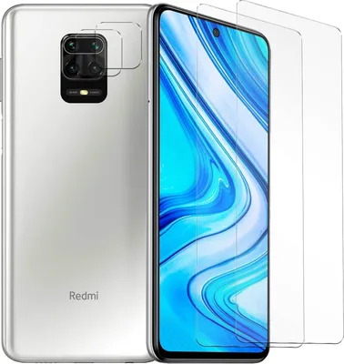 Immagine prodotto di Vetro blindato per Xiaomi Redmi Note 9 Pro pellicola protettiva 2x fotocamera pellicola protettiva in vetro 2x pellicola blindata