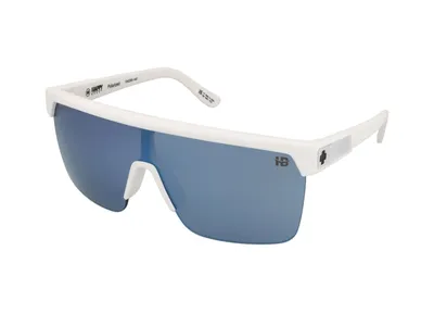 Immagine prodotto di SPY+ Flynn 5050, colore: bianco opaco, lente: blu ghiaccio